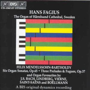 At the Organ of Harnosand Cathedral Sweden , Hans Fagius