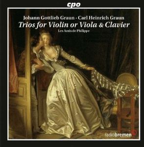 Trios for Violin or Viola & Clavier , Les Amis de Philippe