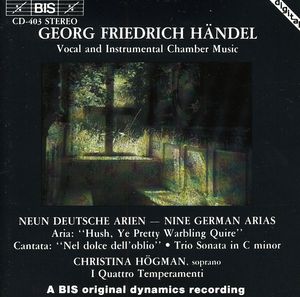 9 German Arias / Nel Dolce Dell'oblio , Christina Hogman