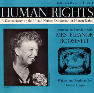 Human Rights: United Nations Declaration , Eleanor Roosevelt
