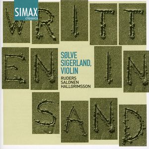 Written in Sand: Paintings for Solo Violin , Solve Sigerland