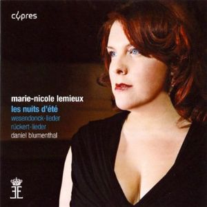 Nuits D'ete: Mahler Wagner Berlioz , Marie-Nicole Lemieux