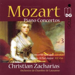 Piano Concertos KV 453 & 456 , Christian Zacharias