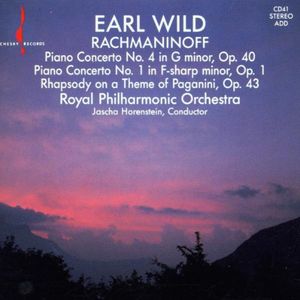 Piano Concerti 1 & 4 / Paganini Rhapsody , Earl Wild