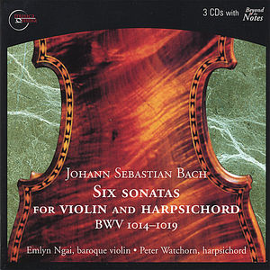6 Sonatas Violin and Harpsichord , J.S. Bach