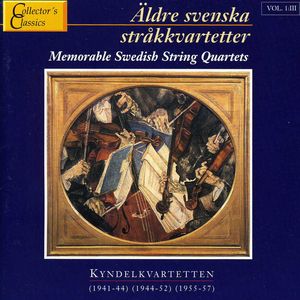 Memorable Swedish String Quartets 3 / Various , Various Artists