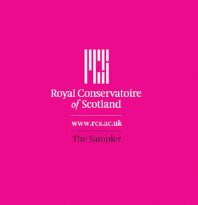 Royal Conservatoire of Scotland: The Sampler , Rcs Symphonic Wind Orchestra