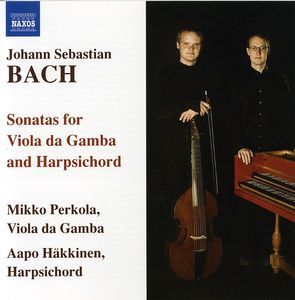 Sonatas for Viola Da Gamba & Harpsichord , J.S. Bach