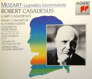 Mozart Legendary Interpretatio , Casadesus