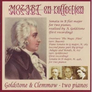 Mozart on Reflection , Goldstone & Clemmow Piano Duo