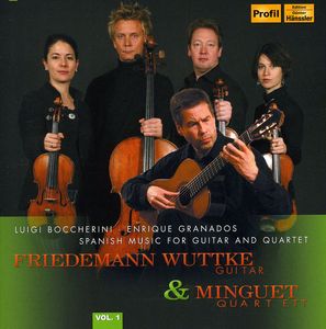 Spanish Music for Guitar & Quartet 1 , Minguet Quartett