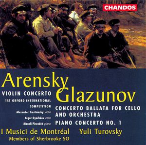 Violin Concerto in A minor Op 54 , Yuli Turovsky