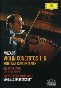 Violin Ctos 1-5 / Sinfonia Concertante in E Flat , Gidon Kremer