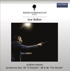 Symphonies Nos 60 88 & 96 , Ivor Bolton