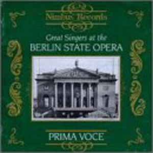 Great Singers at Berlin / Various , Various Artists