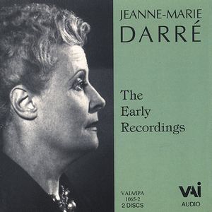 Early Reccordings , Jeanne-Marie Darr