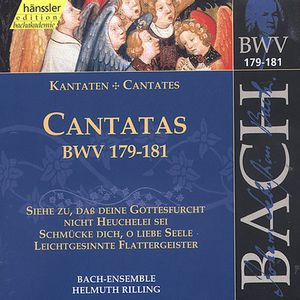 Sacred Cantatas BWV 179-181 , Helmuth Rilling