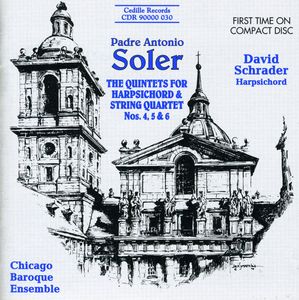 Quintets for Harpsichord & Strings 4 5 & 6 , David Schrader