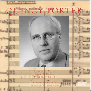 Orchestral Music of Quincy Porter , Ian Hobson