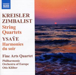 String Quartets /  Harmonies Du Soir , Fine Arts Quartet