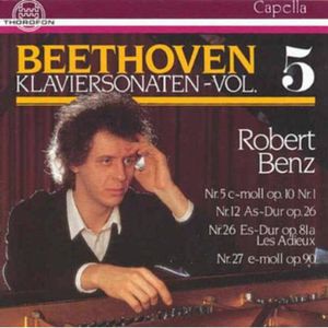Klaviersonaten 5 , Ludwig van Beethoven