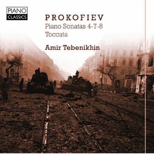 Piano Sonatas 4-7-8 /  Toccata , Amir Tebenikhin