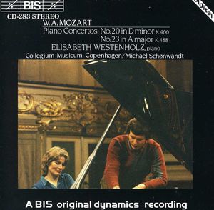 Piano Concertos 20 D minor KV466 , Elisabeth Westenholz