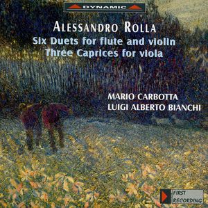Six Duets for Flute & Viola / Three Caprices for , Luigi Alberto Bianchi