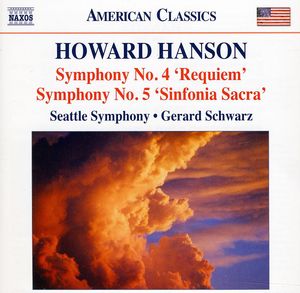 Symphonies 4 & 5 / Elegy in Memory of Serge , Gerard Schwarz