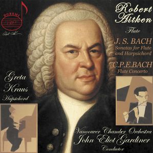 Sonatas for Flute & Harpsichord , J.S. Bach