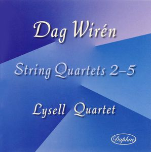 String Quartets Nos 2-5 , Lysell Quartet