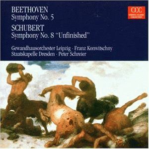 Symphony No 5 & Symphony No 8 Unfinished , Ludwig van Beethoven