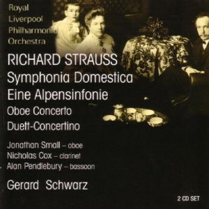 Symphonia Domestica / Eine Alpensinfonie , Gerard Schwarz