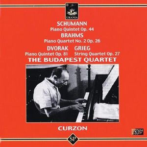 Piano Quintete Op 44 /  Piano Quartet 2 Op 26 , Budapest Quartet