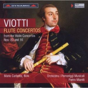 Flute Ctos from Violin Ctos Nos 23 & 16 , Mario Carbotta