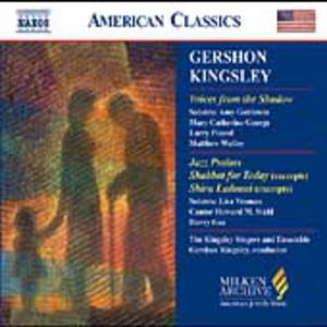 Milken Arch Amer Jewish Music: Voices from Shadow , Gershon Kingsley