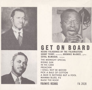 Get on Board: Negro Folksongs By the Folkmasters , Sonny Terry