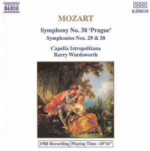 Symphonies 29, 30 & 38 , Barry Wordsworth