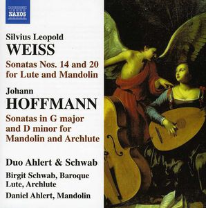 Sonatas for Baroque Flute & Baroque Mandolin , Duo Ahlert & Schwab