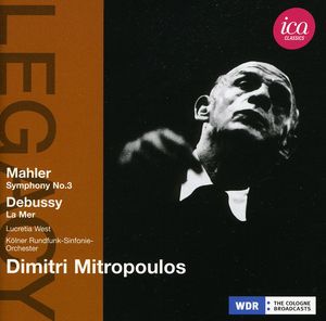 Symphony 3 / la Mer , Dimitri Mitropoulos