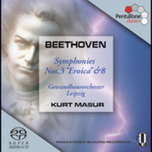 Symphonies 3 & 8 , Ludwig van Beethoven