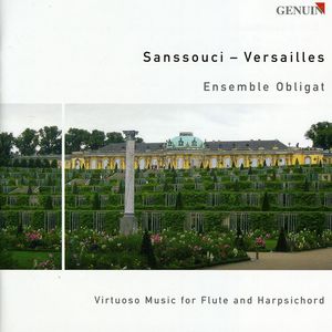 Virtuoso Music for Flute & Harpsichord , Ensemble Obligat