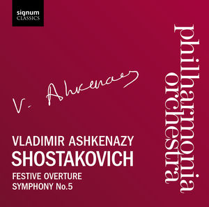 Festive Overture Op 96 / Sym 5 in D Major Op 47 , Fitz-Gerald
