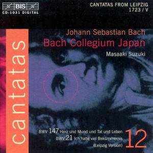 Cantatas Vol 12 , J.S. Bach