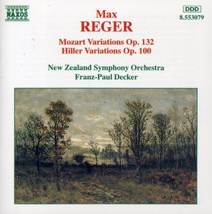 Mozart Variations / Hiller Variations , M. Reger