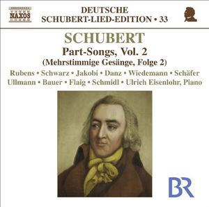 Part Songs 2 Lieder Edition 33 , F. Schubert
