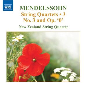 String Quartets 3 , New Zealand String Quartet