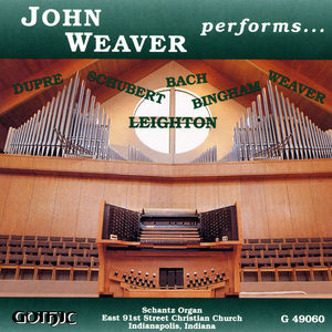 Organ Recital , John Weaver