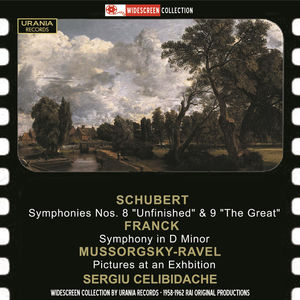 Sym Nos. 8 & 9 / Sym in D minor / Pictures at An , Sergiu Celibidache