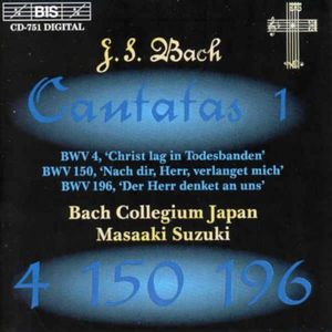 Cantatas I , J.S. Bach